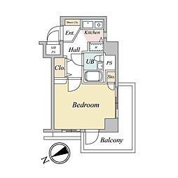 間取図画像 ワンルーム