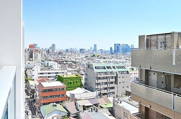 住戸からの眺望。