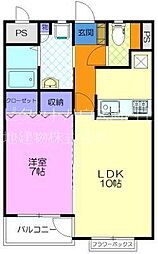 ハイクオリティ6 1LDKの間取図画像