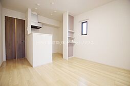 フルールドリブラン 201 2階1Kのリビング/ダイニング