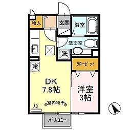 間取図画像 1DK