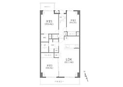 間取図画像 3LDK