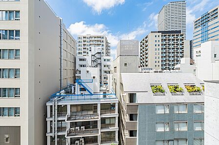 南西側バルコニーからの眺望(将来的に保証されるものではございません)