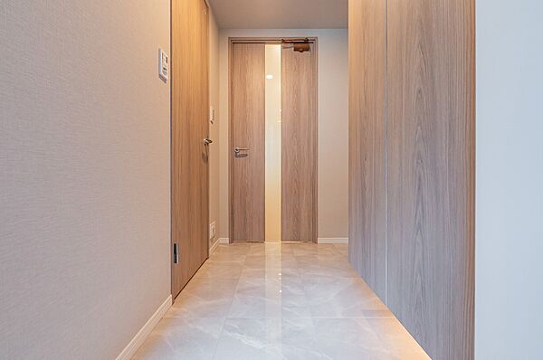 各お部屋へと繋がる廊下