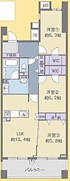 グラン・コート湘南茅ヶ崎 3LDKの間取図画像