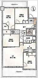 レクセルガーデン茅ヶ崎 4LDKの間取図画像
