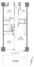 茅ヶ崎ガーデンハウス 3LDKの間取図画像