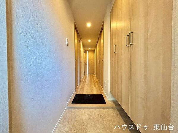 生活空間の隠れるおもてなしの玄関です♪