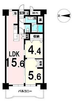 間取り ライオンズマンション春日町 8階/-