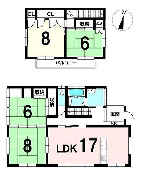 間取り：304000344498