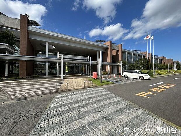 利府町役場 3650m