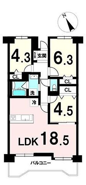 間取り：304000355649