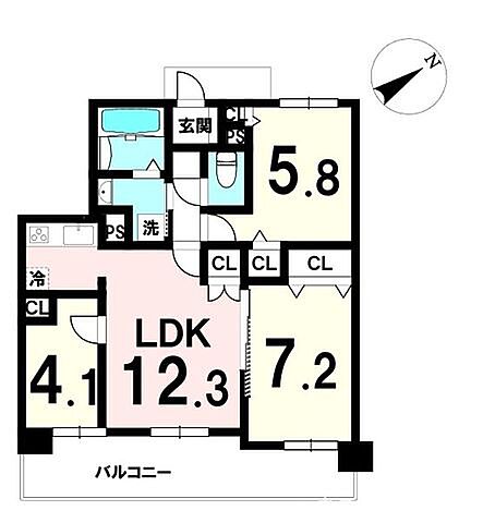 間取り ナイスアーバン鶴ケ谷ヒルズ 3階/-