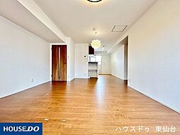 花京院マンション 3LDKのリビング/ダイニング