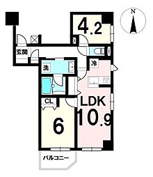 間取図画像 1SLDK