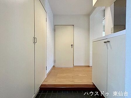 居住空間が隠れる、つくりになっています