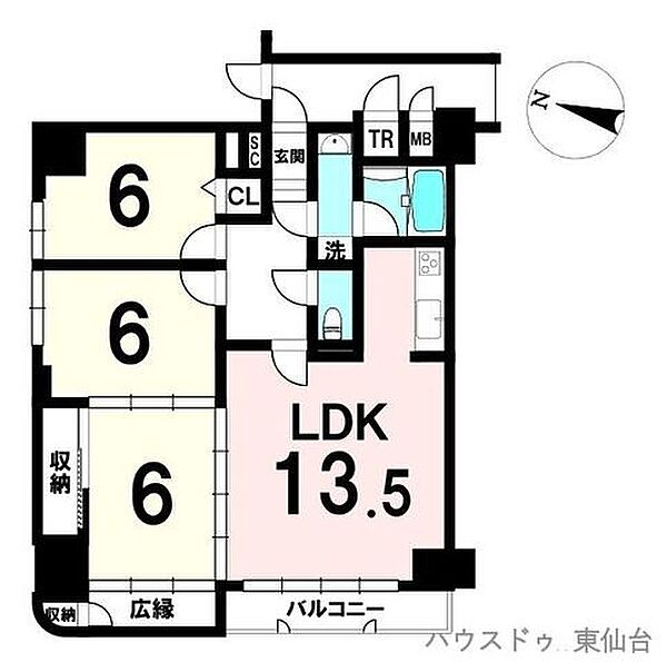 間取り：304000330669