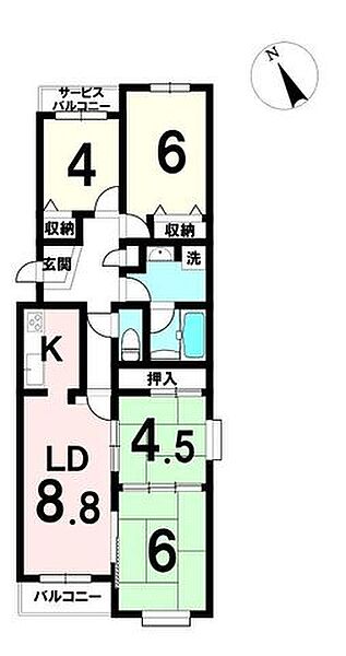 間取り：304000332111