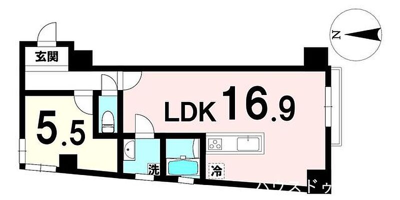 間取り 第七旭コーポラス 11階/-