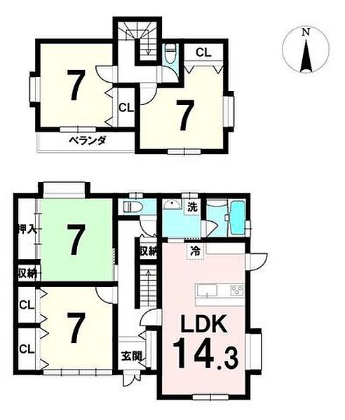 間取り：304000332684