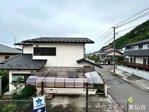 2階からの眺望は開放感があります