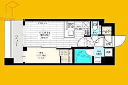 アジールコフレ中野坂上 9階1DKの間取り