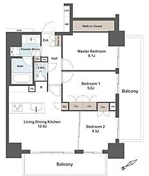 間取図画像 3LDK
