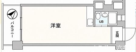 1R 間取り