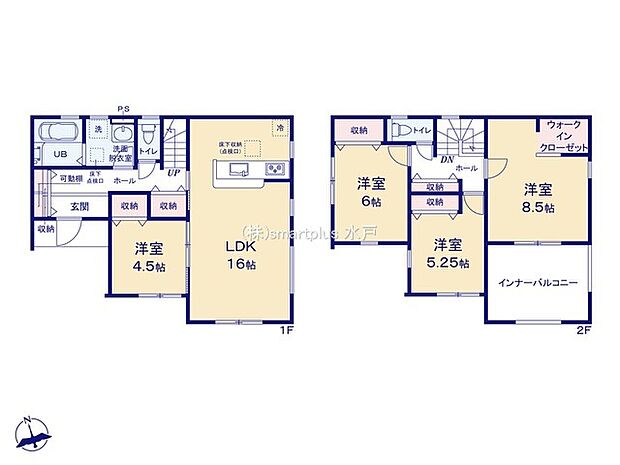 〜全居室南向きの間取り〜 ・各居室が南向きなので穏やかな陽の入る陽当り良好な仕様。 ・明るい空間でくつろぎのお時間をお過ごしいただけます。 