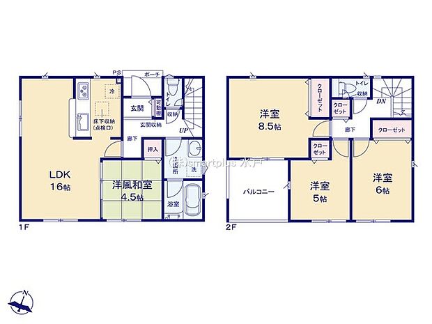 〜「畳コーナー」のあるＬＤＫ〜 ・リビング脇に和室とは違う「畳コーナー」をご用意。仕切りが無く、一角が畳になっている仕様です。 ・お子様を寝かしつけたり、様々な用途にご利用可能。 