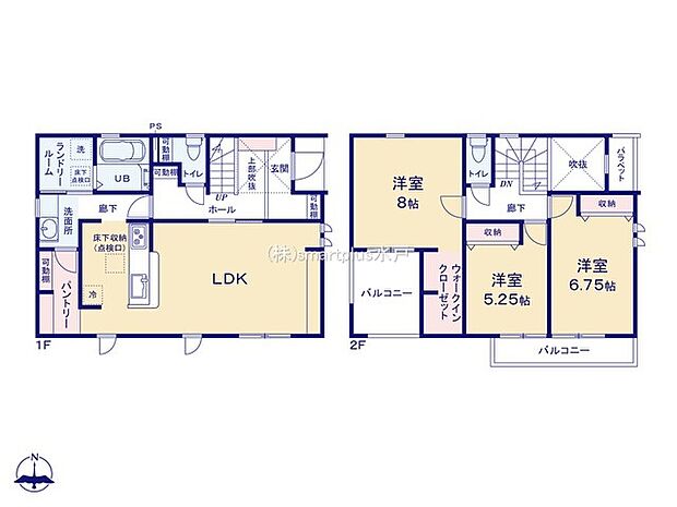 〜全居室南向きの間取り〜 ・各居室が南向きなので穏やかな陽の入る陽当り良好な仕様。 ・明るい空間でくつろぎのお時間をお過ごしいただけます。 