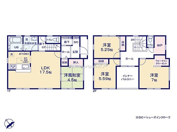 〜「納戸」のあるプランを採用〜 ・納戸があるので季節物や趣味の道具、普段使わないものなど様々なものがスッキリと片付きます。 ・収納力があるのでタンスなどを置いて部屋が狭くならずに済みます。