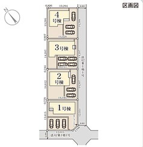 〜カースペース3台以上確保〜 ・各棟カースペースが3台以上ございますので、車通勤の方にもお勧めのプランとなっております。 ・余裕の敷地で余裕のある新生活をお過ごしいただけます。