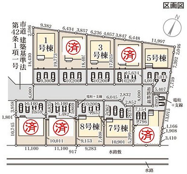 〜カースペース3台以上確保〜 ・各棟カースペースが3台以上ございますので、車通勤の方にもお勧めのプランとなっております。 ・余裕の敷地で余裕のある新生活をお過ごしいただけます。