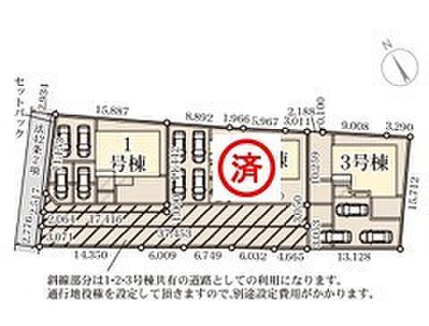 ~カースペース3台以上確保~ ・各棟カースペースが3台以上ございますので、車通勤の方にもお勧めのプランとなっております。 ・余裕の敷地で余裕のある新生活をお過ごしいただけます。