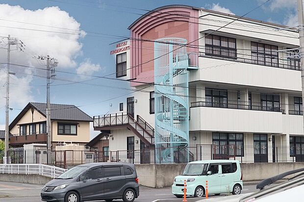 明成幼稚園(2600m)