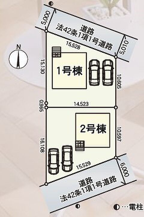 〜カースペース2台以上確保〜 ・各棟カースペースが2台以上ございますので、車通勤の方にもお勧めのプランとなっております。 ・余裕の敷地で余裕のある新生活をお過ごしいただけます。