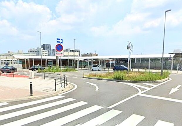 常盤線「大甕」駅（1120m）