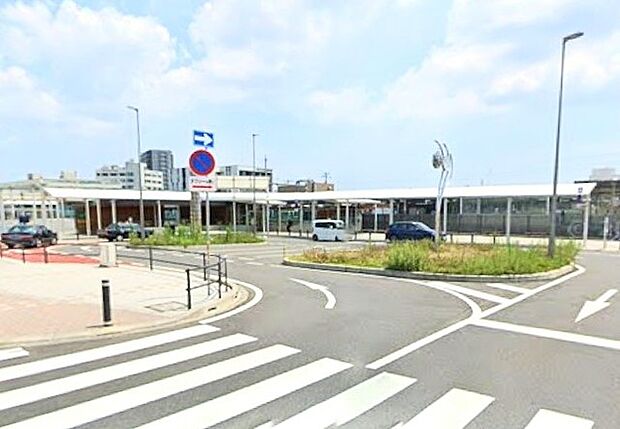 常盤線「大甕」駅（1120m）