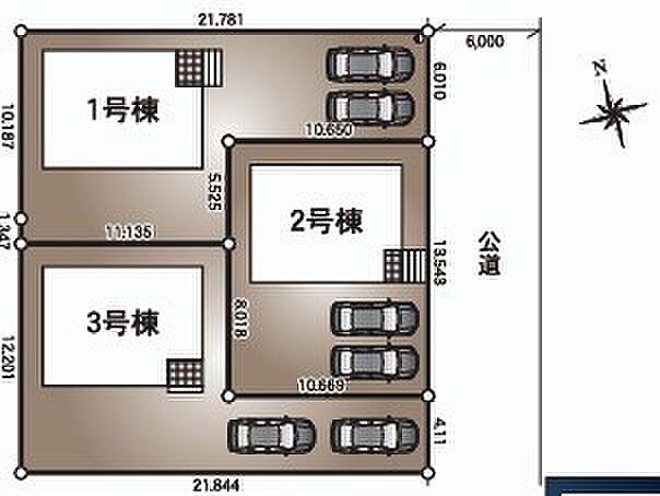 〜カースペース2台以上確保〜 ・各棟カースペースが2台以上ございますので、車通勤の方にもお勧めのプランとなっております。 ・余裕の敷地で余裕のある新生活をお過ごしいただけます。