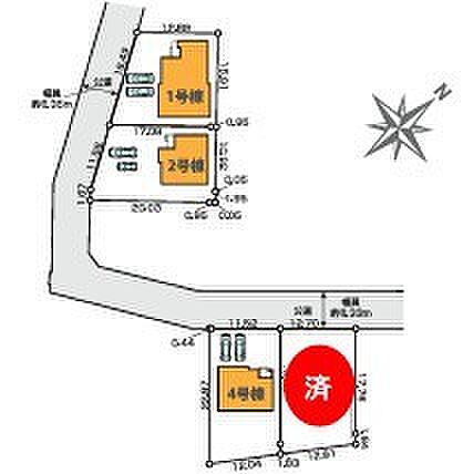 〜カースペース2台以上確保〜 ・各棟カースペースが2台以上ございますので、車通勤の方にもお勧めのプランとなっております。 ・余裕の敷地で余裕のある新生活をお過ごしいただけます。