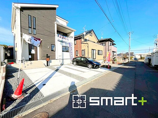 ~モダンな印象を与える外観~ ・シックな色彩の2トーンカラーを採用する事でモダンでお洒落な印象の外観となっております。 ・毎日家に帰ってくることが誇らしくなる高級感のある仕様。