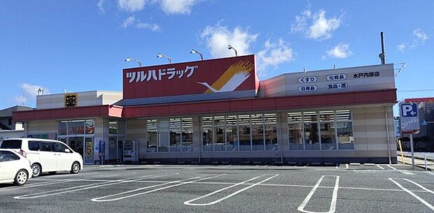 ツルハドラッグ 水戸内原店(450m)