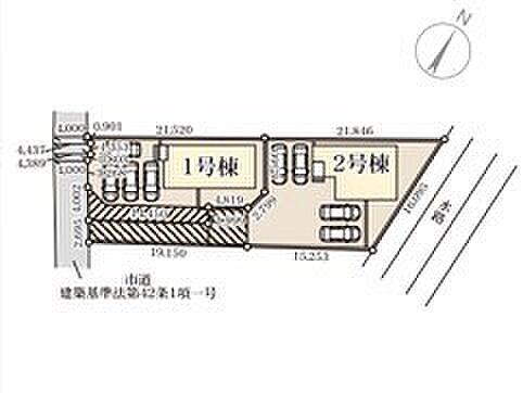 ~カースペース4台以上確保~ ・各棟カースペースが4台以上ございますので、車通勤の方にもお勧めのプランとなっております。 ・余裕の敷地で余裕のある新生活をお過ごしいただけます。