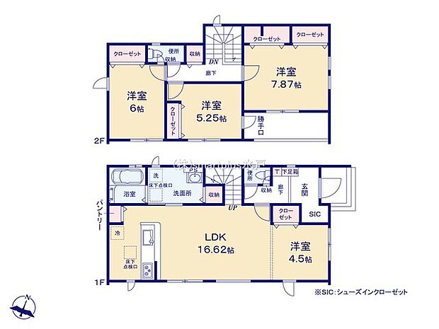 ~全居室南向きの間取り~ ・各居室が南向きなので穏やかな陽の入る陽当り良好な仕様。 ・明るい空間でくつろぎのお時間をお過ごしいただけます。