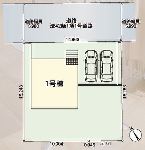 ～カースペース2台分ご用意～ ・2台分のカースペースがございますので、車通勤の方やご来客の多い方にもお勧めのお住まいです。 ・余裕の敷地で余裕の新生活をお過ごしいただけます。 