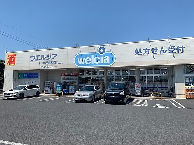 ウェルシア水戸堀町店(550m)