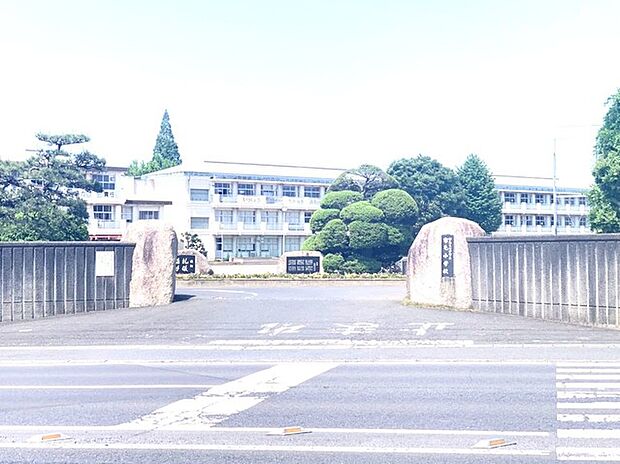 市毛小学校(1280m)