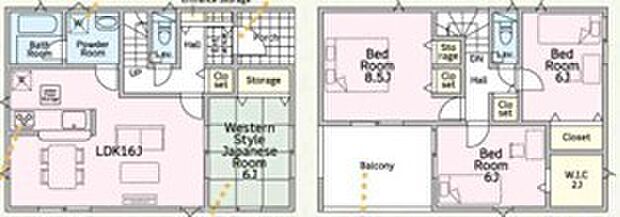 ~収納豊富なプランを採用~ ・ウォークインクローゼットなど収納豊富なプランを採用。家の中がスッキリと片付きます。 ・今のお住まいと収納力をぜひ比較してみてください。