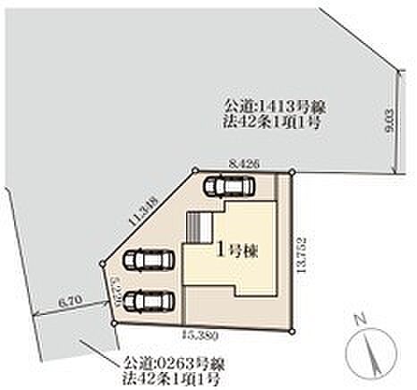 ~カースペース3台分ご用意~ ・3台分のカースペースがございますので、車通勤の方やご来客の多い方にもお勧めのお住まいです。 ・余裕の敷地で余裕の新生活をお過ごしいただけます。